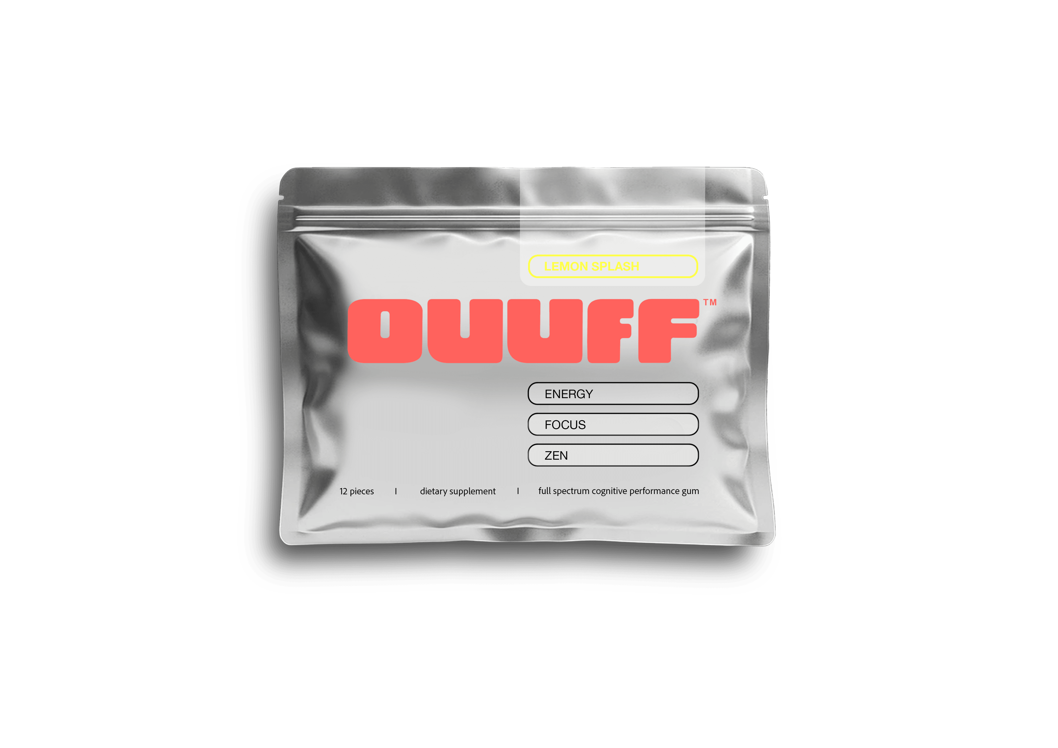 Lemon splash OUUFF gum pouch