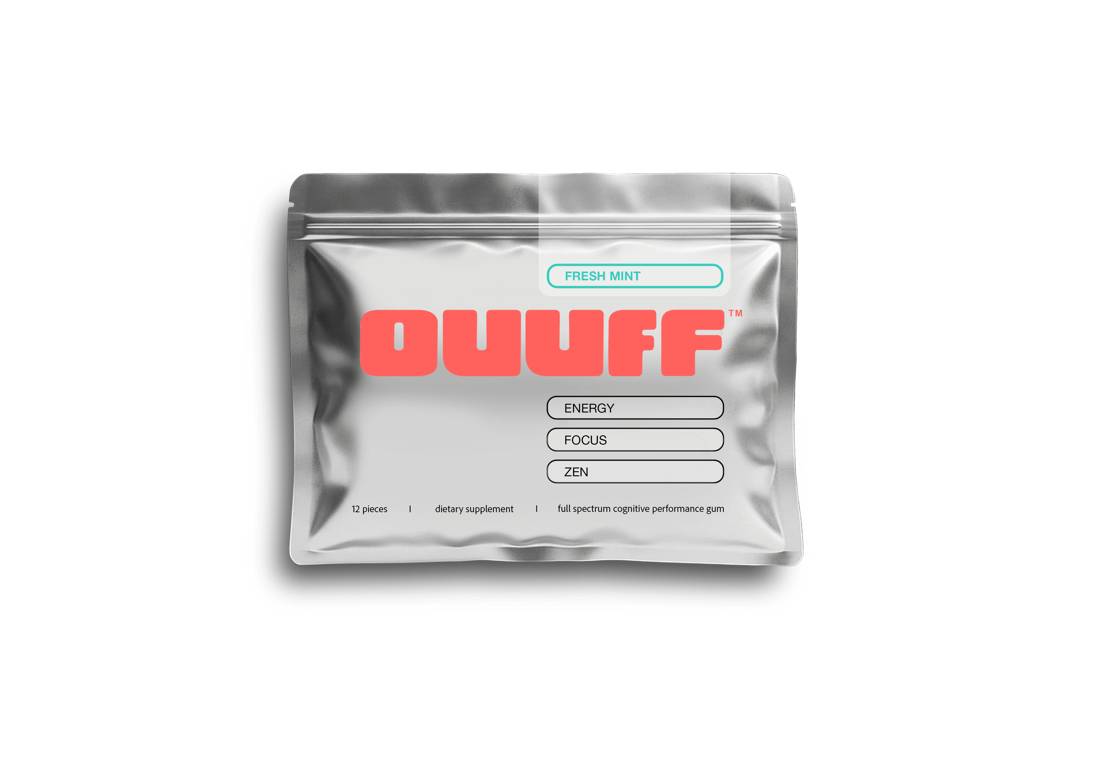 Fresh mint OUUFF gum pouch